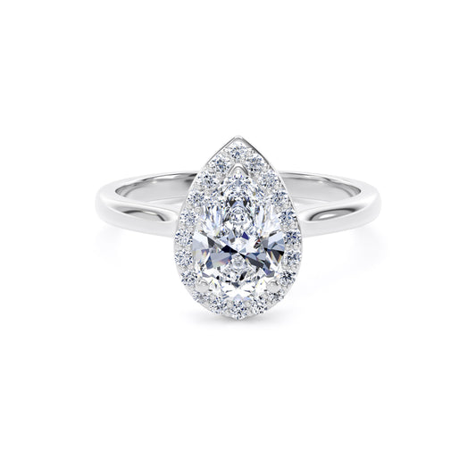 DHP01 Pear Engagement Ring