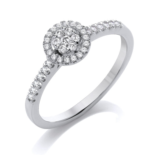 CRW03 Round Engagement Ring