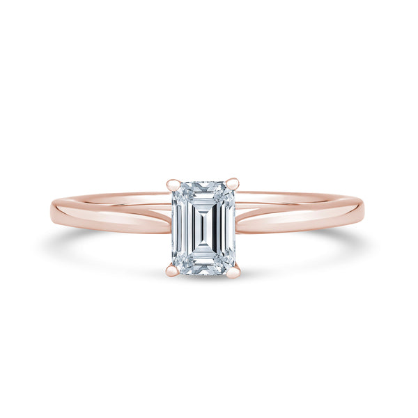 EPP01 Emerald Engagement Ring