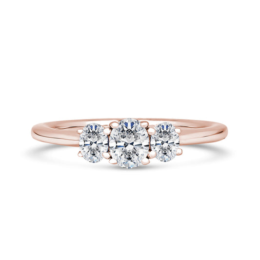 M3O01 Oval Engagement Ring