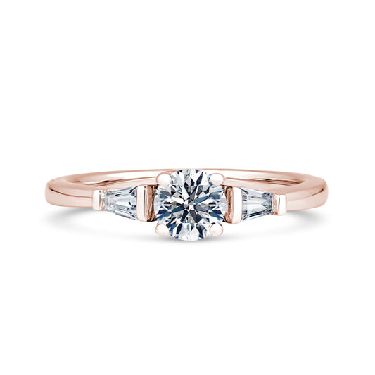 M3R04 Round Engagement Ring