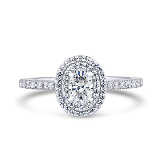 OHW02 Oval Engagement Ring
