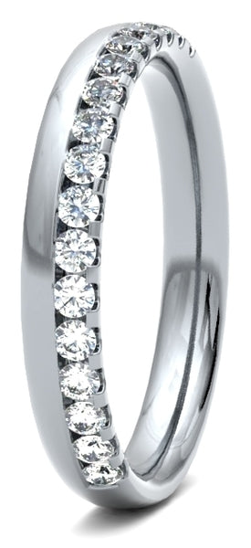 Round Brilliant Cut Offset Claw