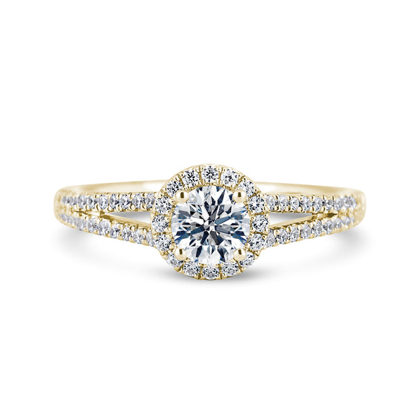 RHF01 Round Engagement Ring