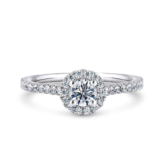 RHW03 Round Engagement Ring
