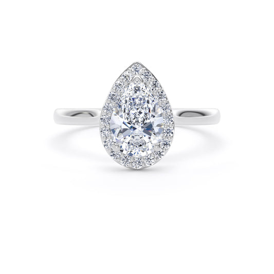 DHP01 Pear Engagement Ring