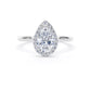 DHP01 Pear Engagement Ring