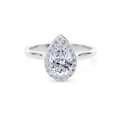 DHP01 Pear Engagement Ring