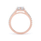 DHW01 Pear Engagement Ring