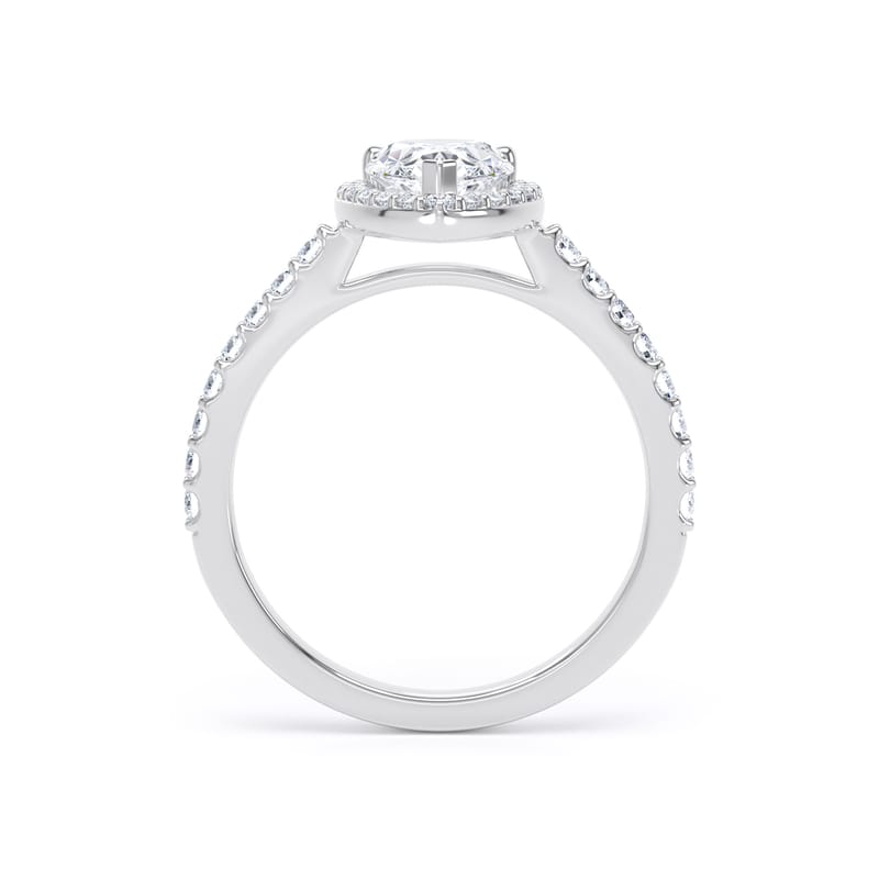 DHW01 Pear Engagement Ring