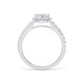 DHW01 Pear Engagement Ring