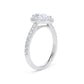 DHW01 Pear Engagement Ring