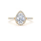 DHW01 Pear Engagement Ring