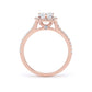 DHW02 Pear Engagement Ring