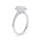 DHW02 Pear Engagement Ring