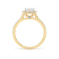 DHW02 Pear Engagement Ring