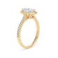 DHW02 Pear Engagement Ring