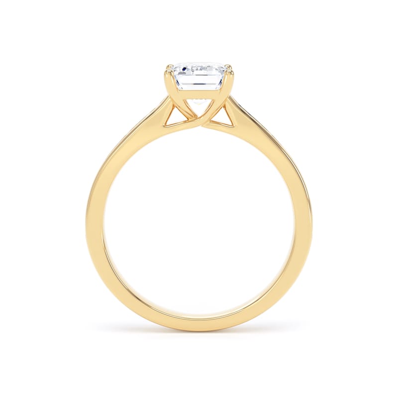 ESC01 Emerald Engagement Ring