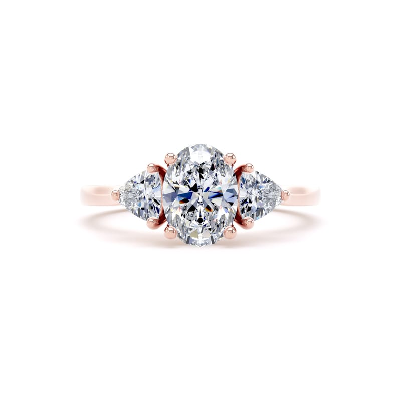 M3O02 Oval Engagement Ring