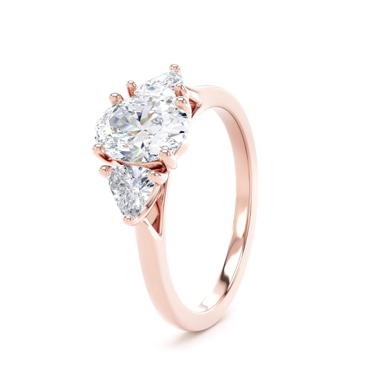 M3O02 Oval Engagement Ring