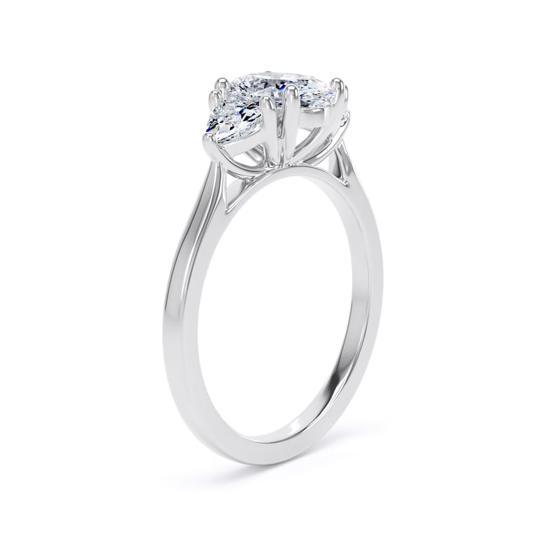 M3O02 Oval Engagement Ring
