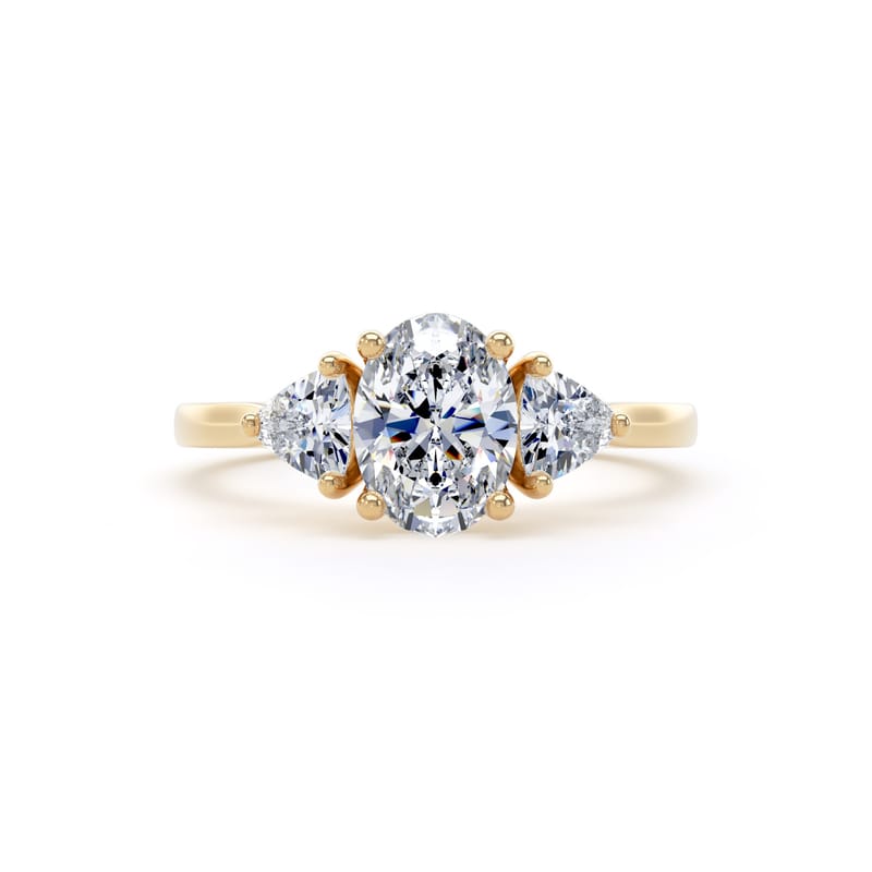 M3O02 Oval Engagement Ring