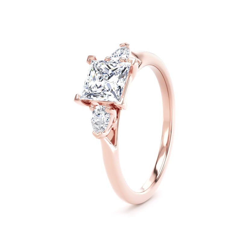 M3P01 Princess Engagement Ring