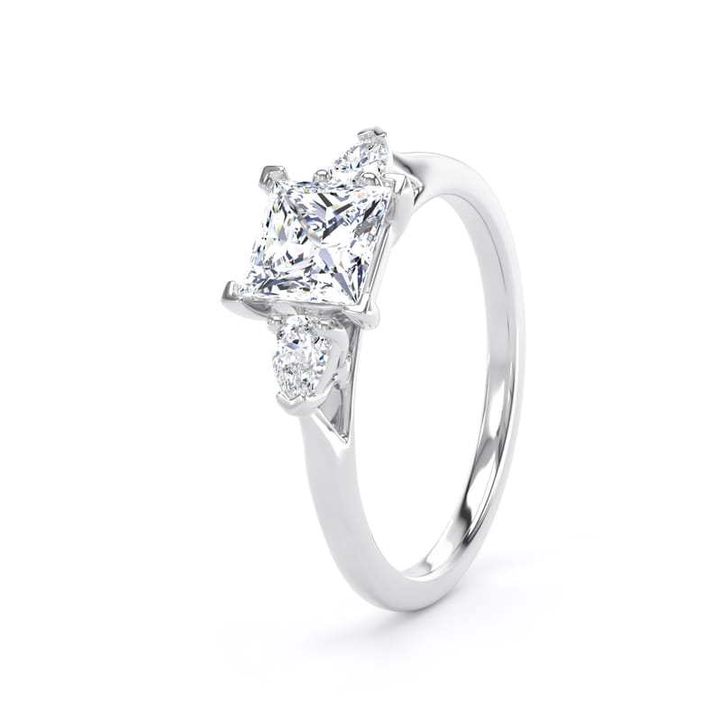 M3P01 Princess Engagement Ring