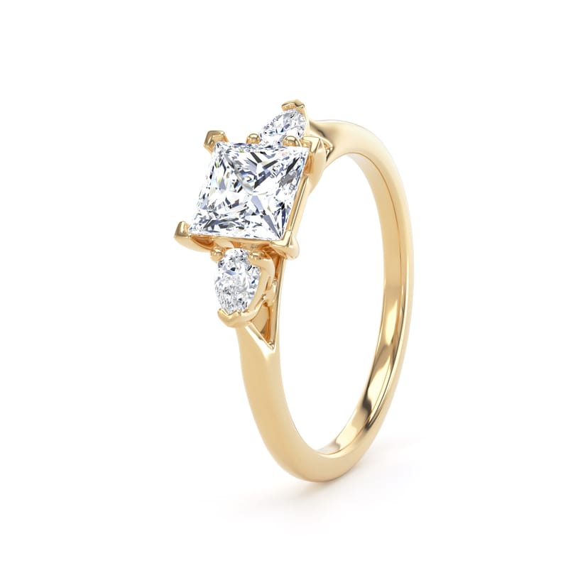 M3P01 Princess Engagement Ring