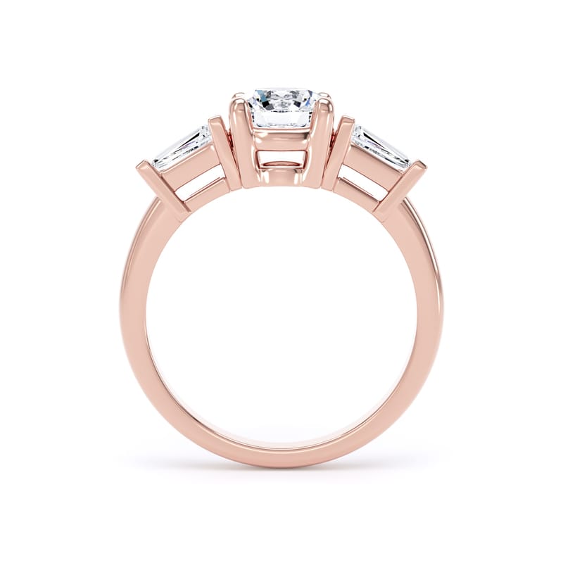 M3R04 Round Engagement Ring