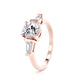 M3R04 Round Engagement Ring