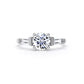 M3R04 Round Engagement Ring