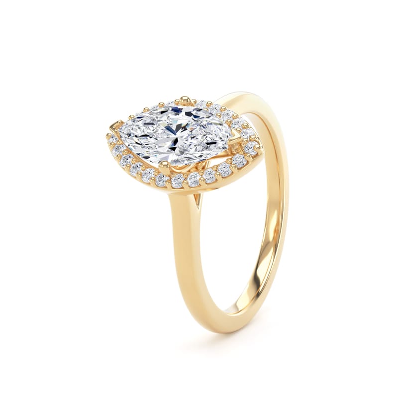 MHP01 Marquise Engagement Ring
