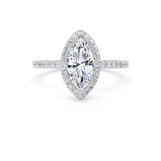 MHW01 Marquise Engagement Ring