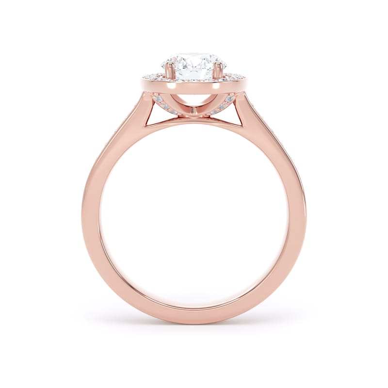 OHG01 Oval Engagement Ring