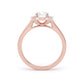 OHG01 Oval Engagement Ring