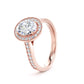 OHG01 Oval Engagement Ring