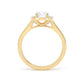OHG01 Oval Engagement Ring