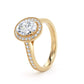 OHG01 Oval Engagement Ring