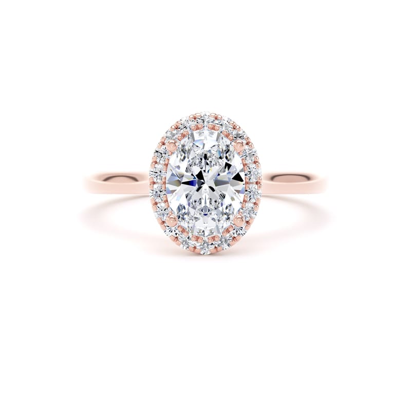 OHP02 Oval Engagement Ring
