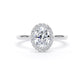 OHP02 Oval Engagement Ring