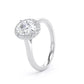 OHP02 Oval Engagement Ring