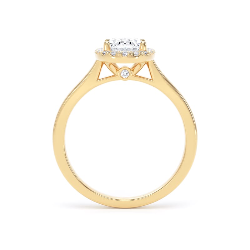 OHP02 Oval Engagement Ring