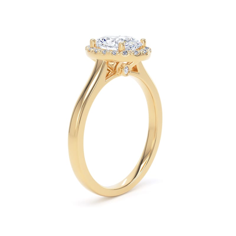 OHP02 Oval Engagement Ring