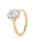 OHP02 Oval Engagement Ring