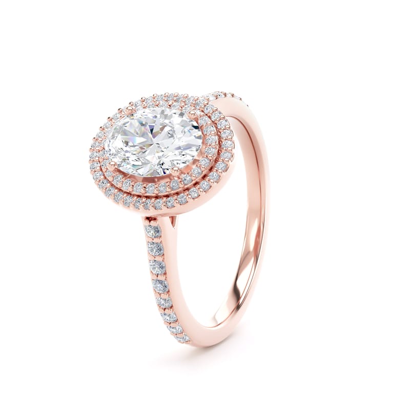 OHW02 Oval Engagement Ring