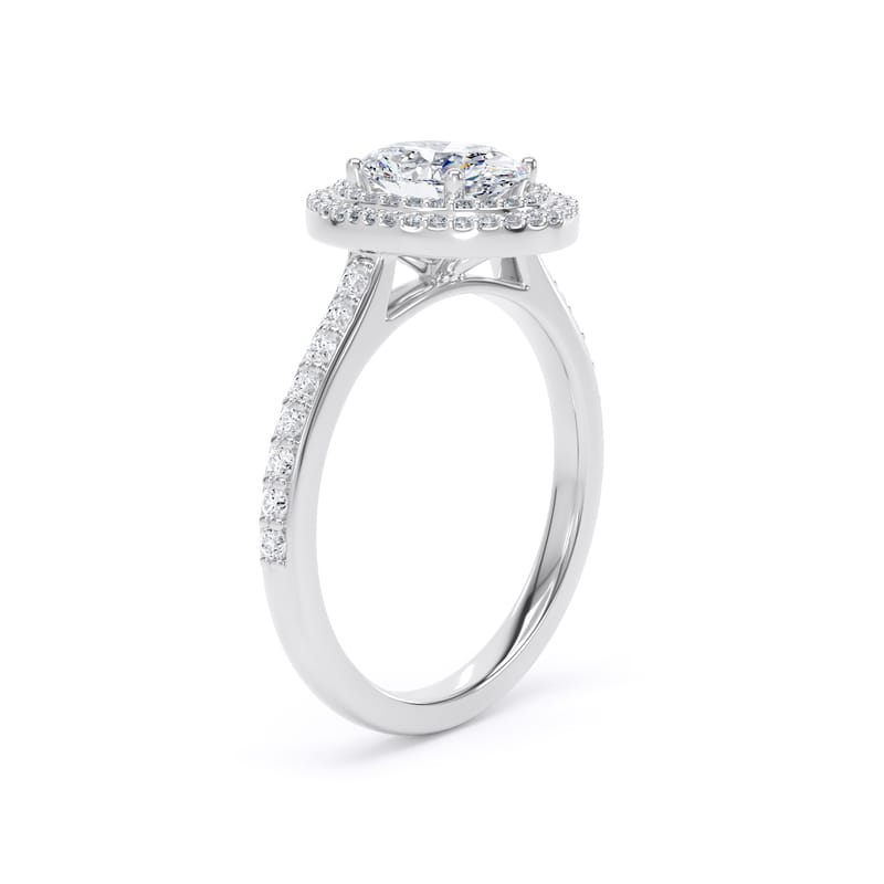 OHW02 Oval Engagement Ring