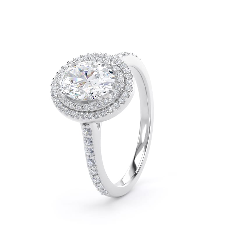 OHW02 Oval Engagement Ring