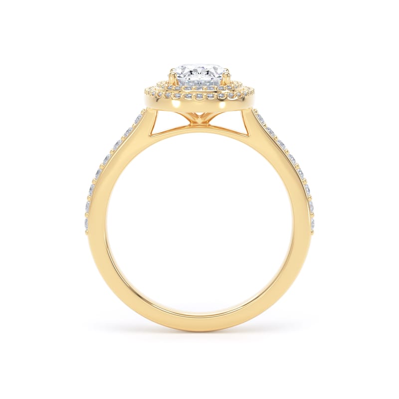OHW02 Oval Engagement Ring