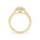 OHW02 Oval Engagement Ring